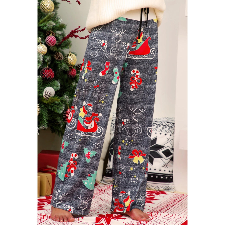 Christmas Straight Leg Pants