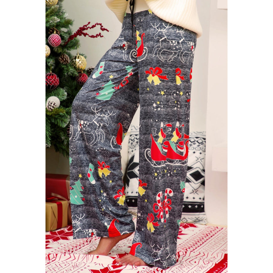 Christmas Straight Leg Pants