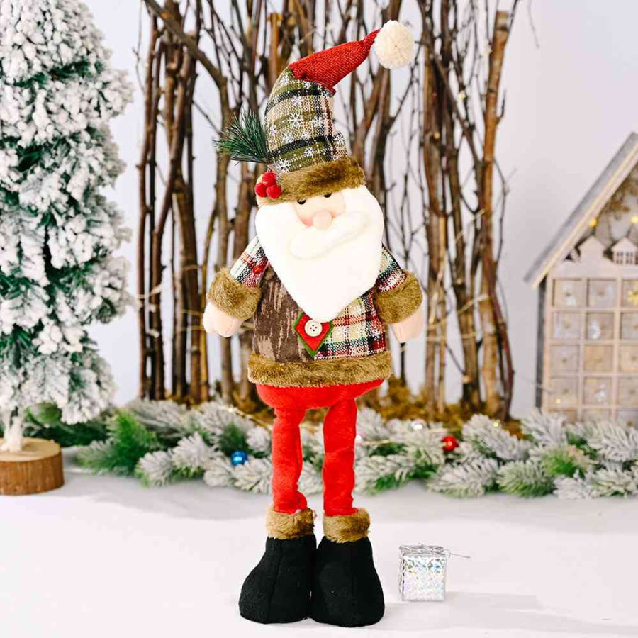 Christmas Telescopic Leg Doll Santa / One Size