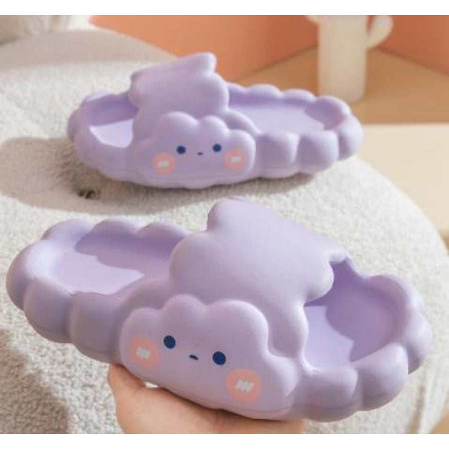 PREORDER Cloud House Slippers - Closes 21 April - ETA late June 2022 Purple / 35/36 = 4/5