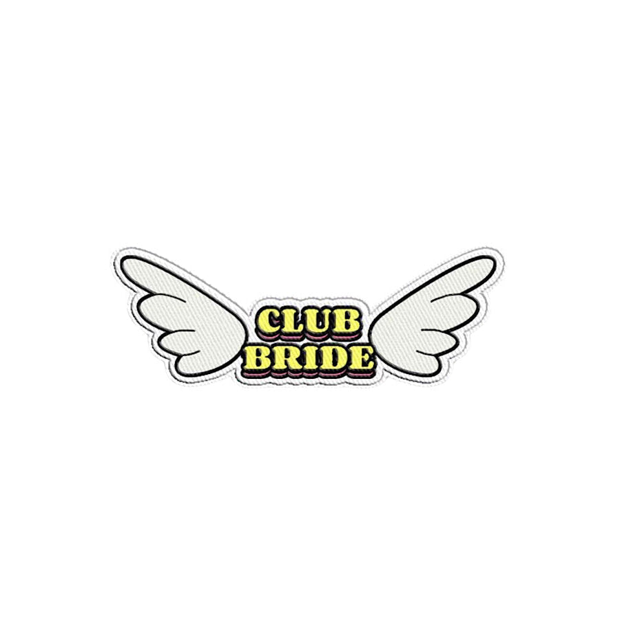 Club Bride Embroidered Patch WS 600 Accessories