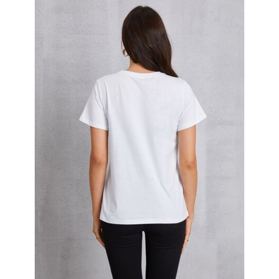 COFFEE MAKES ME Round Neck T - Shirt White / S Apparel and Accessories