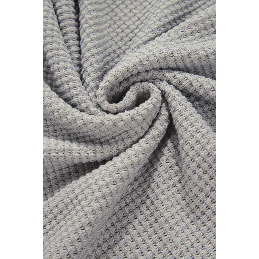 Color Block Collared Neck Long Sleeve Top Apparel and Accessories