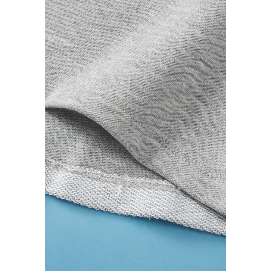 Color Block Double Chest Pocket Boat Neck Top Apparel and Accessories