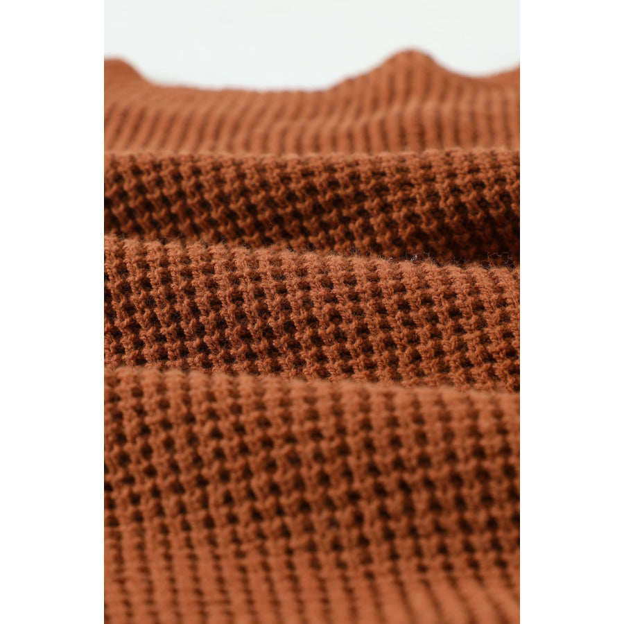 Crisscross Back Boat Neck Sweater Apparel and Accessories