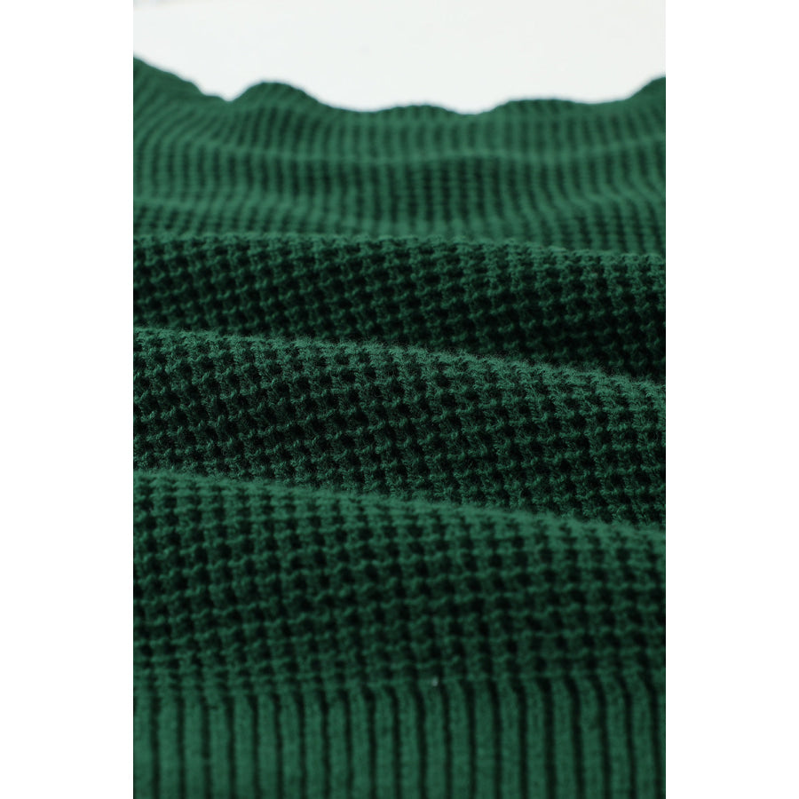 Crisscross Back Boat Neck Sweater Apparel and Accessories