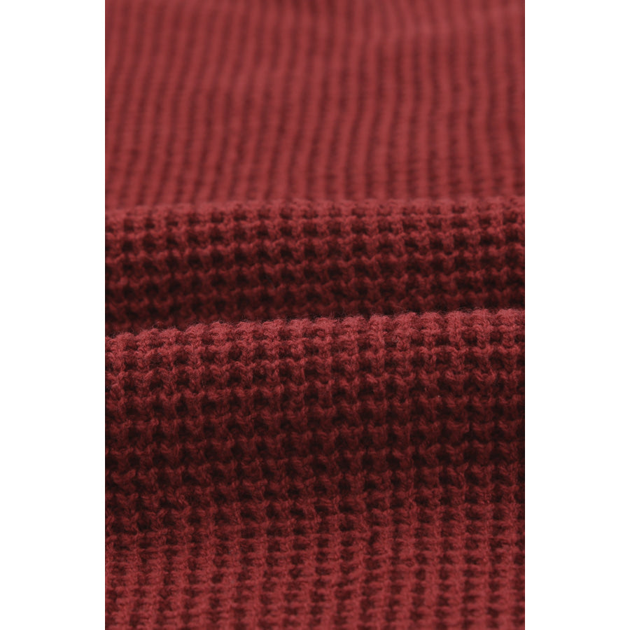 Crisscross Back Boat Neck Sweater Apparel and Accessories