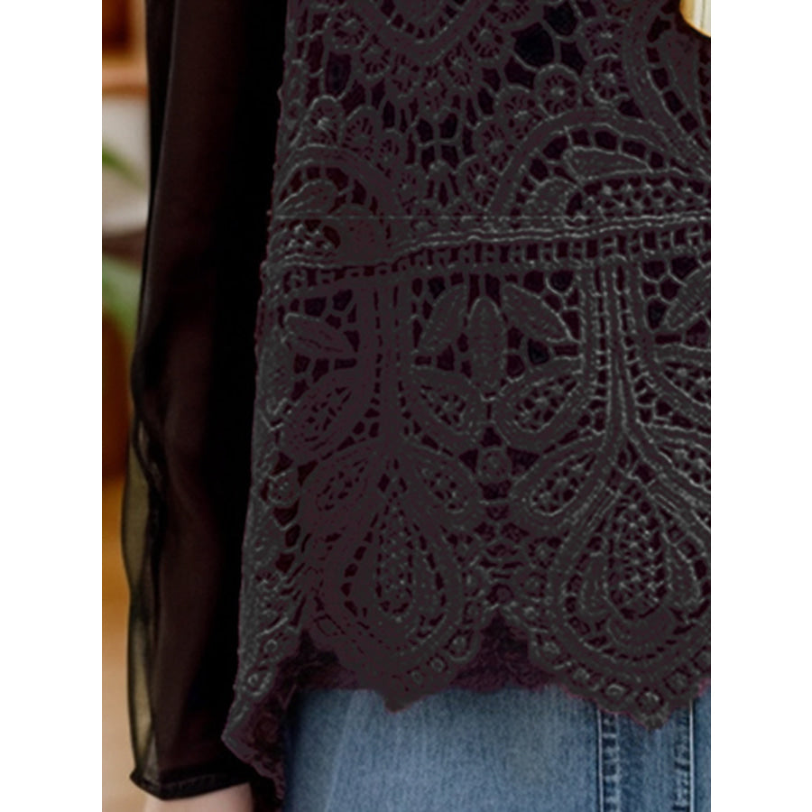 Cutout Scoop Neck Sleeveless Knit Cover Up Apparel and Accessories