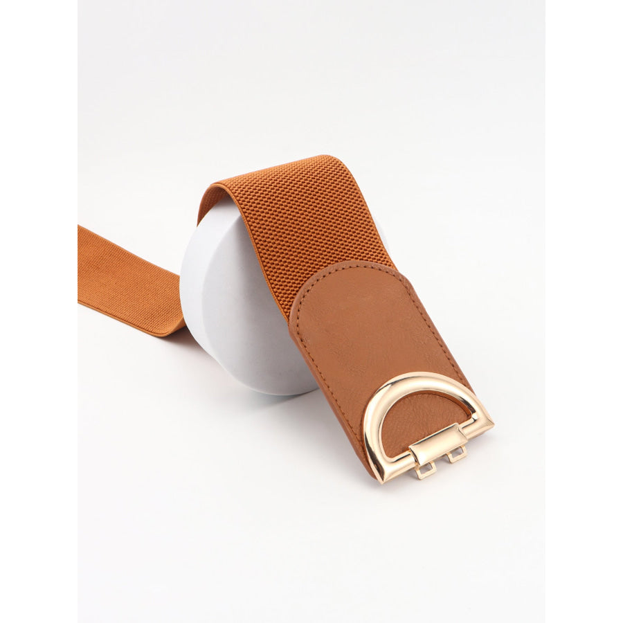 D Buckle Elastic Belt