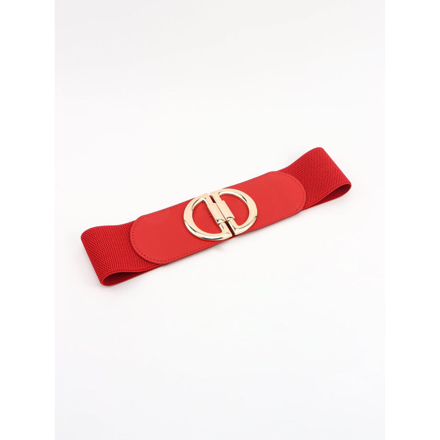 D Buckle Elastic Belt