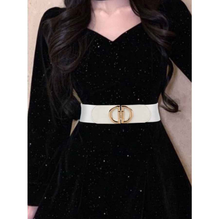 D Buckle Elastic Belt