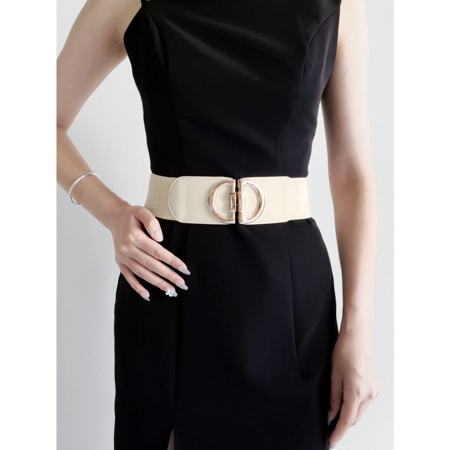 D Buckle Elastic Belt
