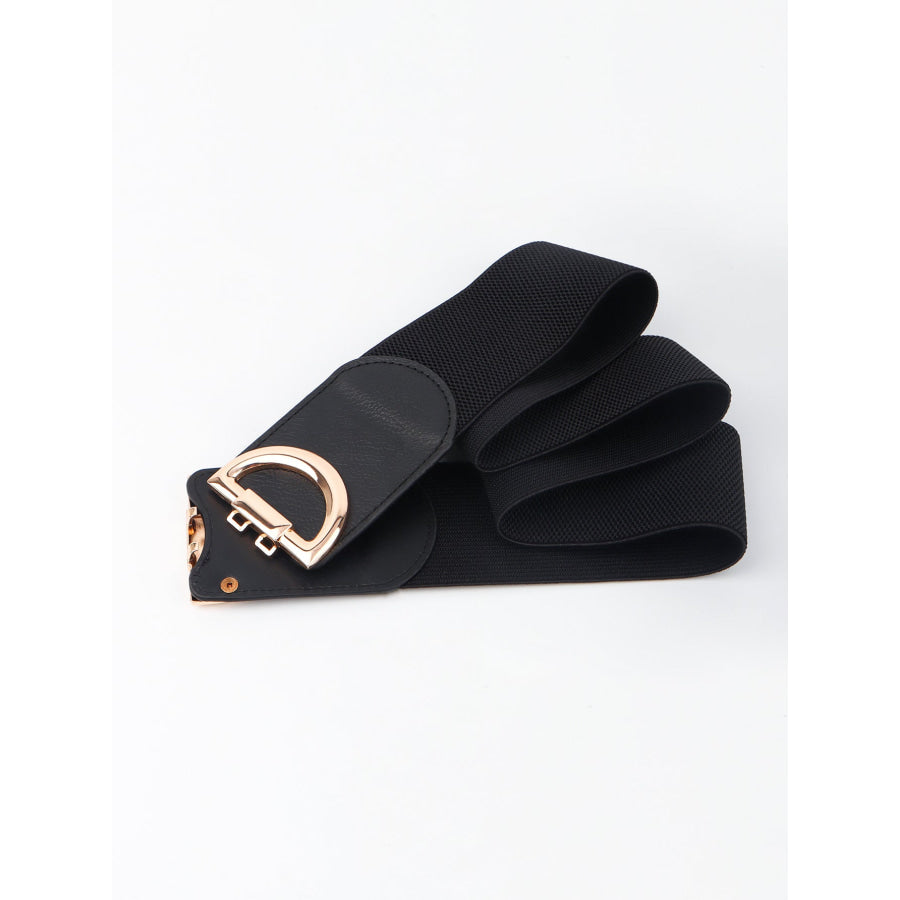 D Buckle Elastic Belt