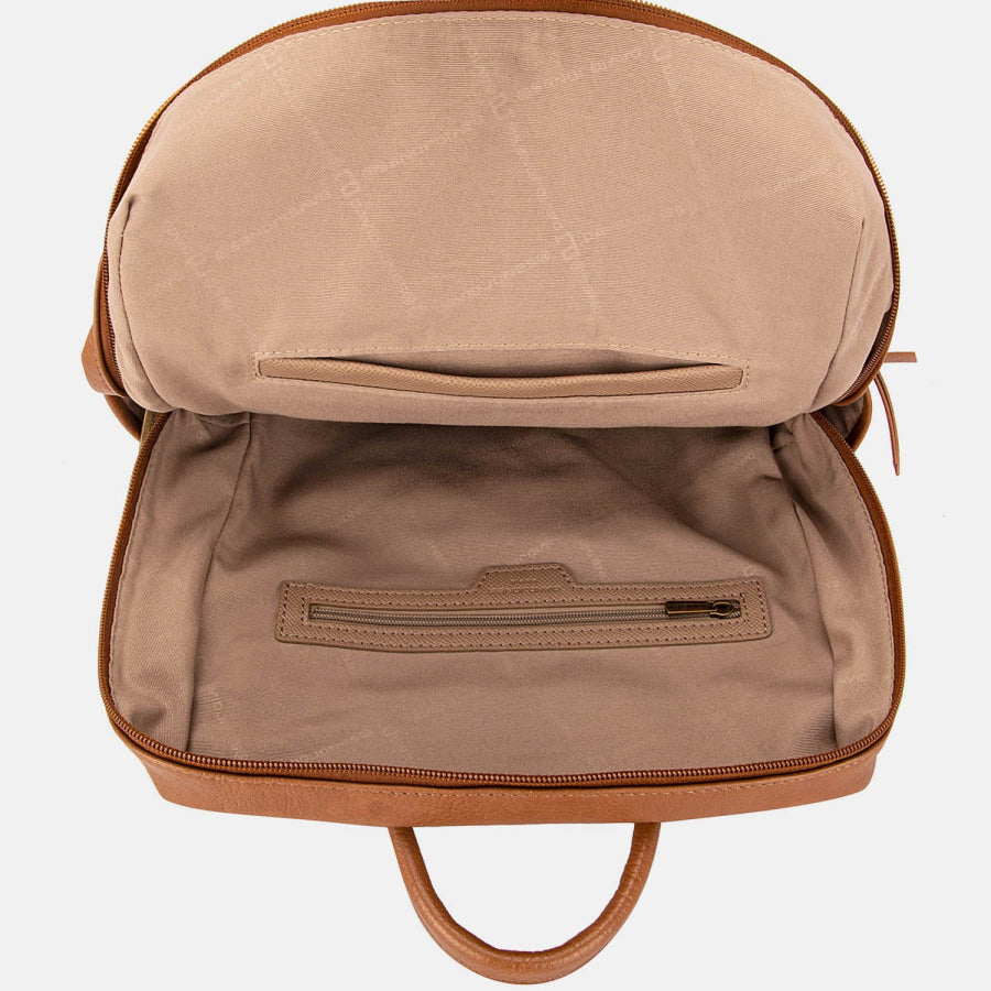 David Jones PU Leather Backpack Bag Apparel and Accessories