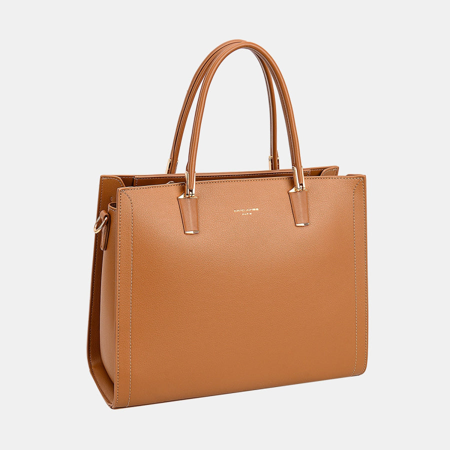David Jones PU Leather Medium Handbag Apparel and Accessories