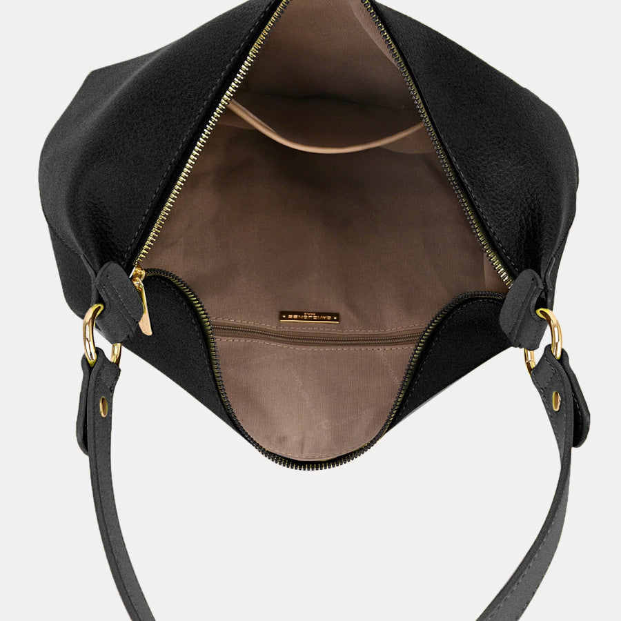 David Jones PU Leather Shoulder Bag Apparel and Accessories