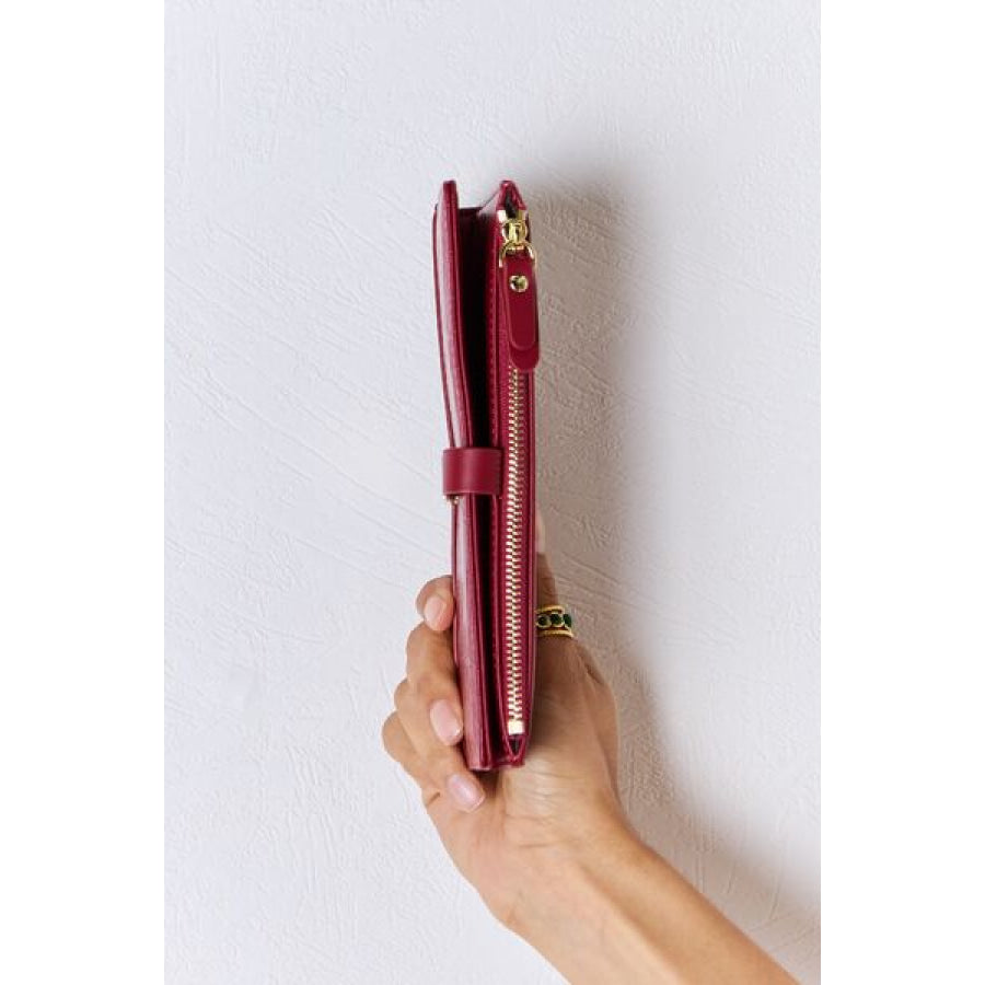 David Jones Texture PU Leather Wallet Apparel and Accessories