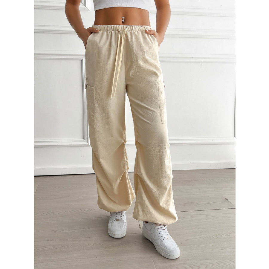 Devine Drawstring Joggers with Pockets Apparel and Accessories