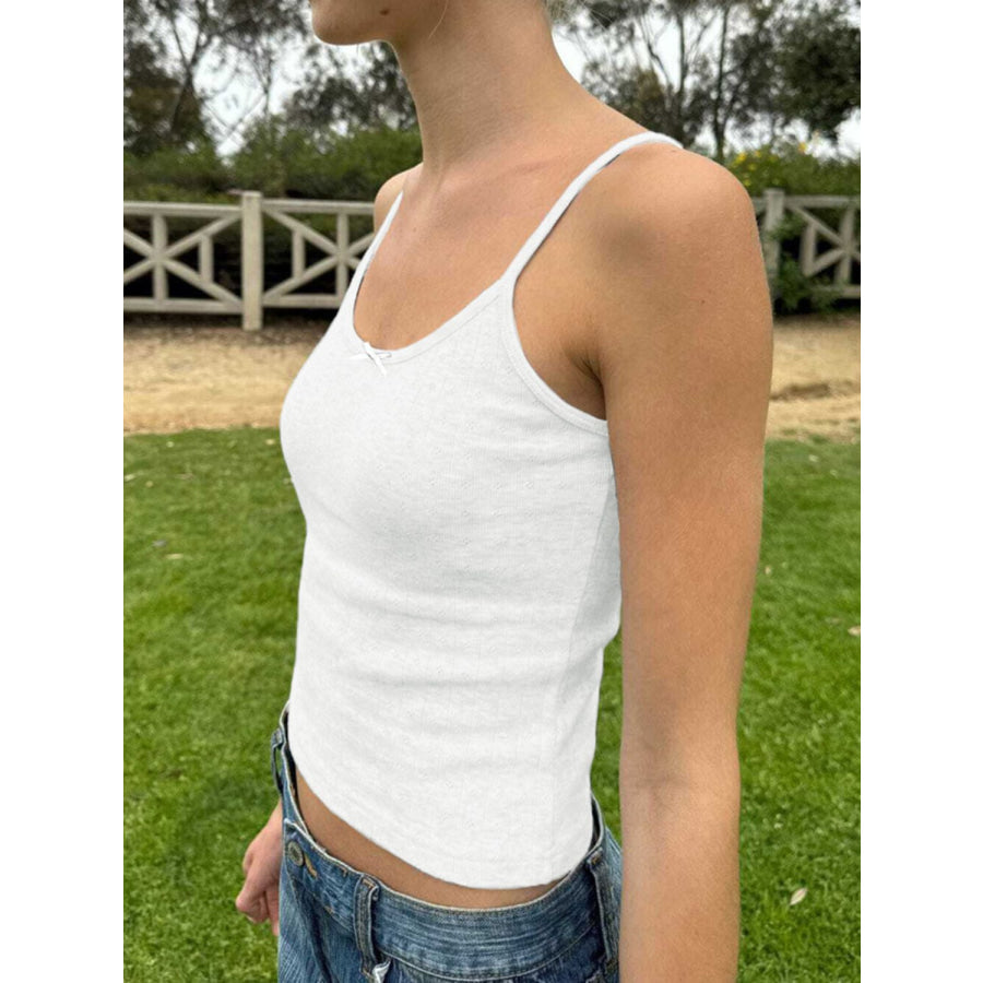 Devine Scoop Neck Cami Apparel and Accessories