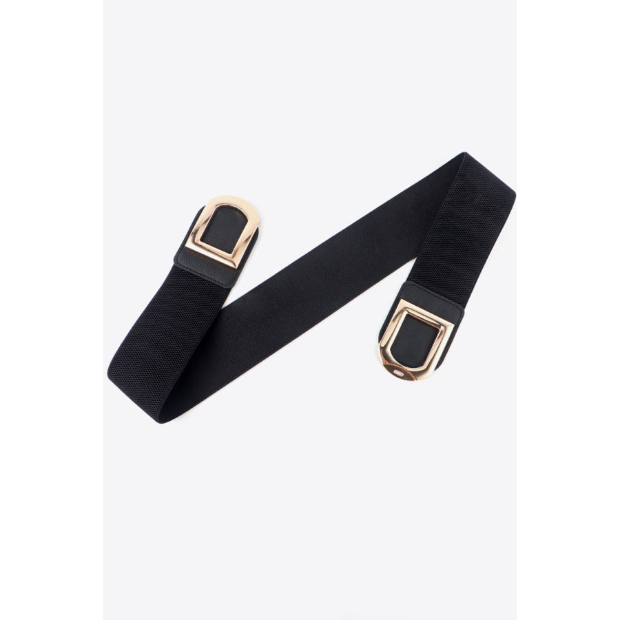 Double D Buckle PU Belt