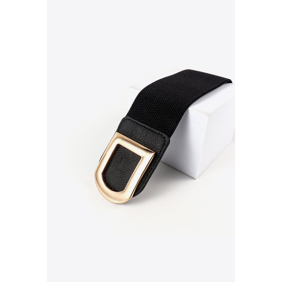 Double D Buckle PU Belt