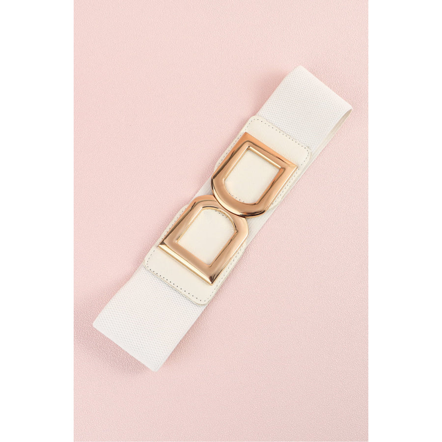 Double D Buckle PU Belt