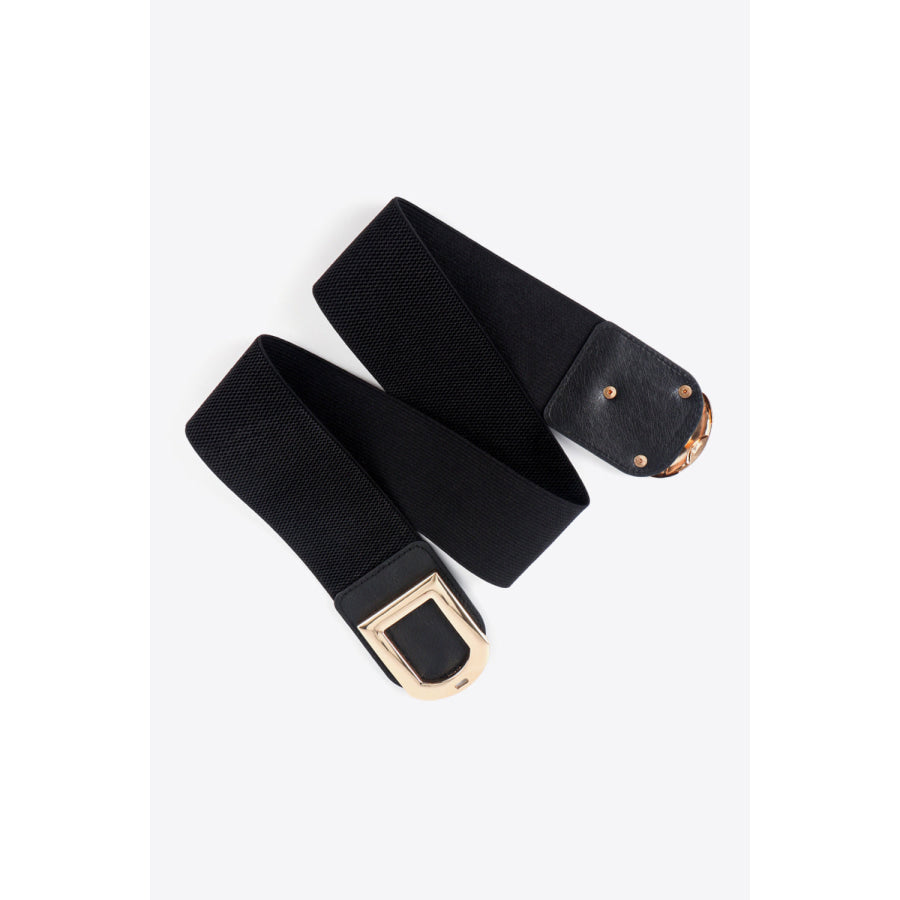 Double D Buckle PU Belt