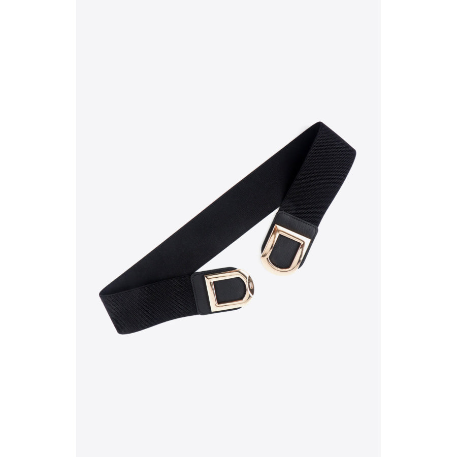 Double D Buckle PU Belt