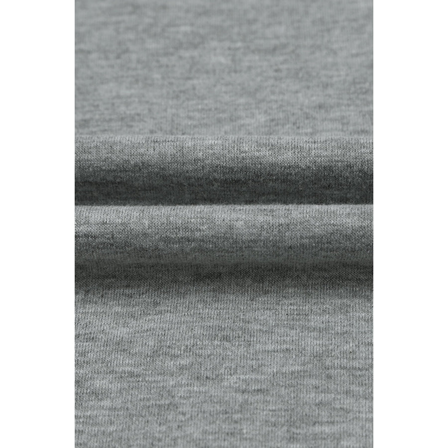 Drawstring Quarter Snap Cap Sleeve Hoodie Apparel and Accessories