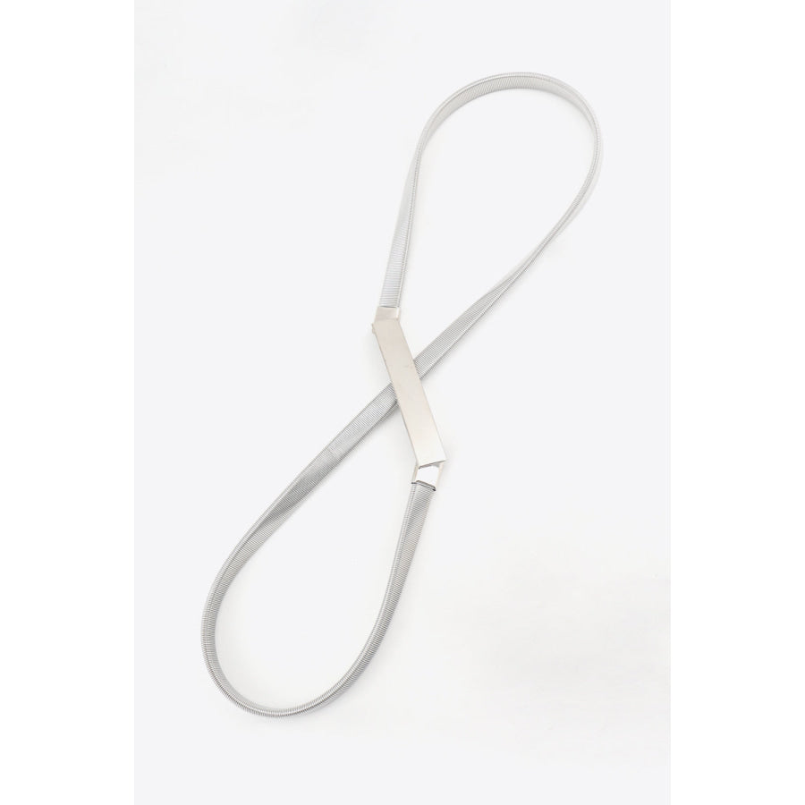 Elastic Iron Skinny Belt