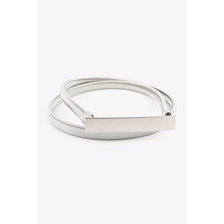 Elastic Iron Skinny Belt