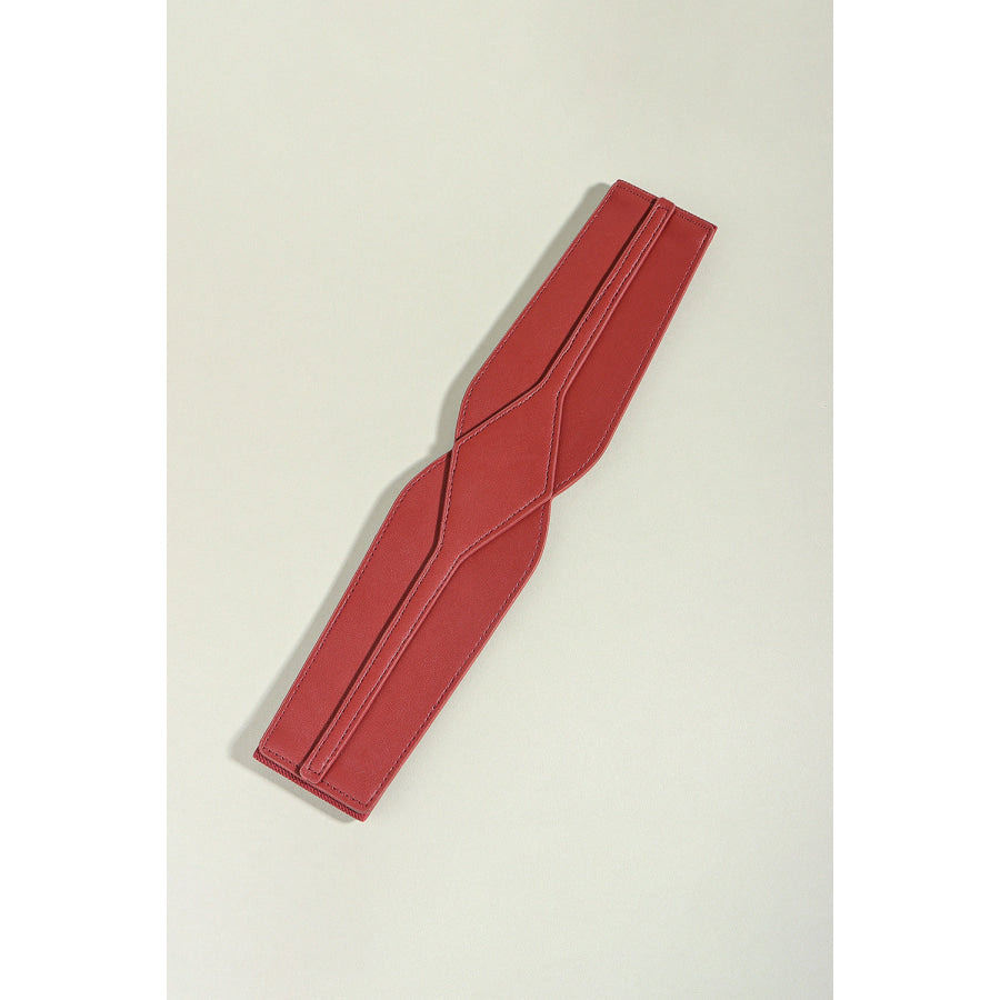 Elastic Wide PU Belt