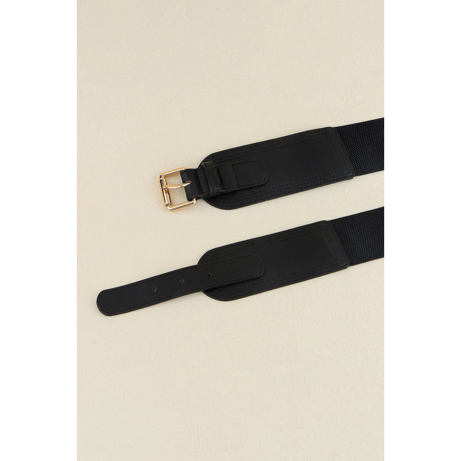 Elastic Wide PU Belt