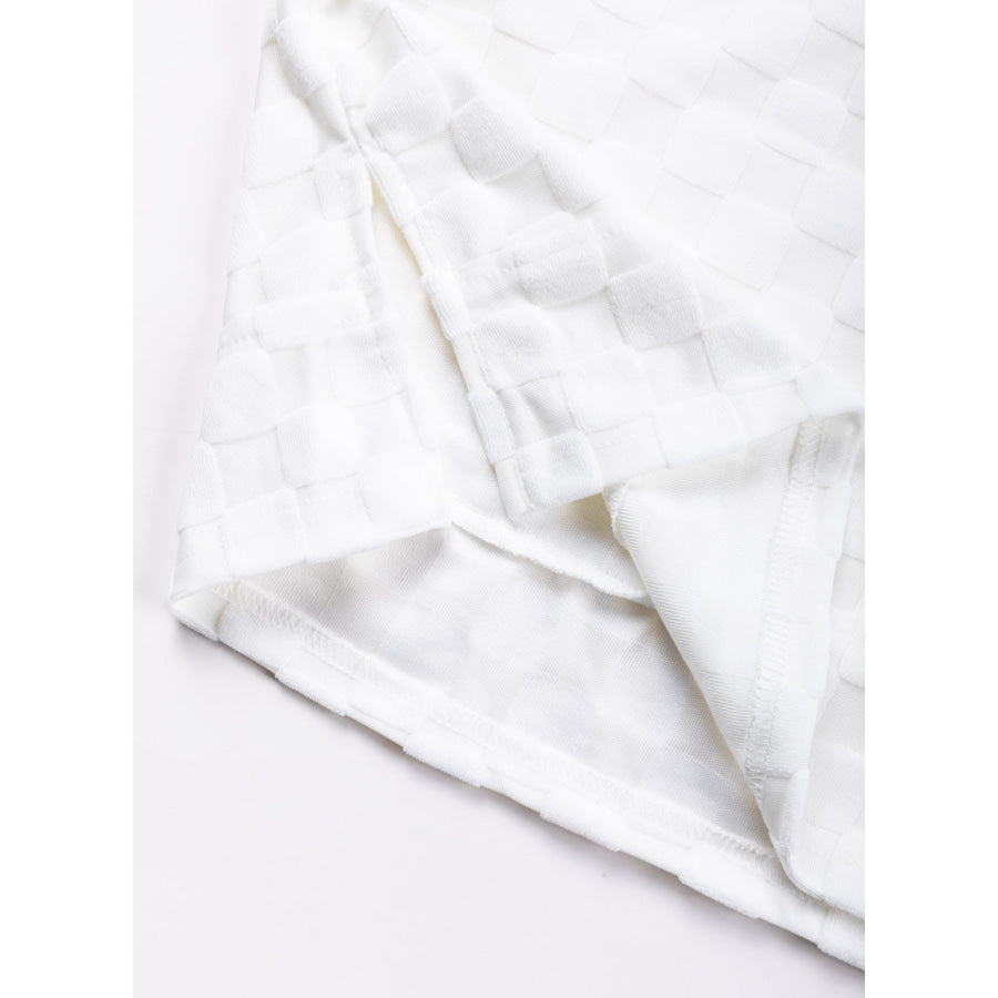 Exposed Seam Side Slit Color Block Long Sleeve Sweatshirt Apparel and Accessories