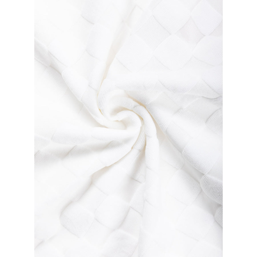 Exposed Seam Side Slit Color Block Long Sleeve Sweatshirt Apparel and Accessories