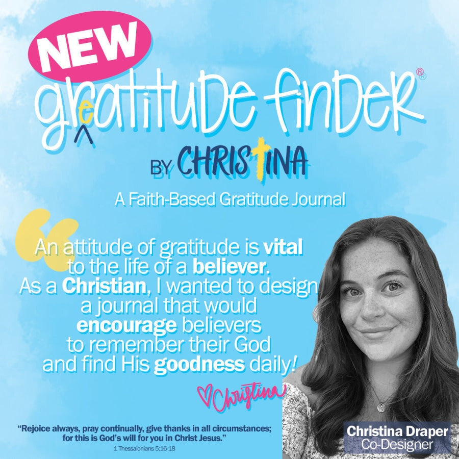 Faith-Based Gratitude Finder® Journals by Christina Gratitude