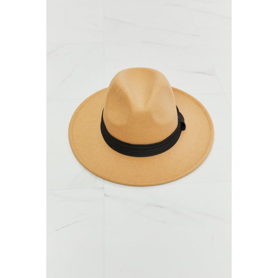 Fame You Got It Fedora Hat Tan / One Size