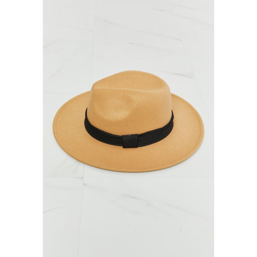 Fame You Got It Fedora Hat Tan / One Size