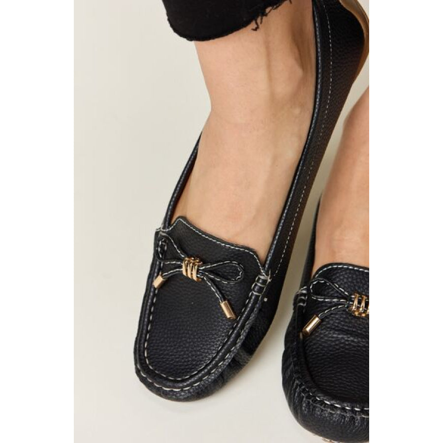 Forever Link Slip On Bow Flats Loafers Apparel and Accessories