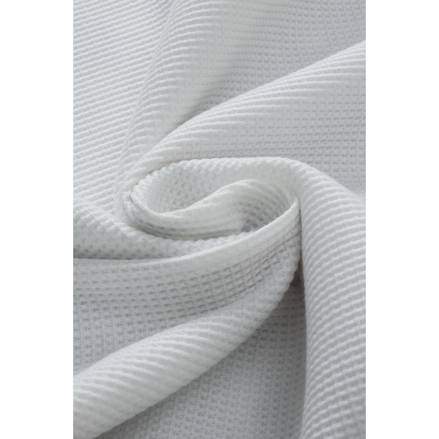 Fringe Printed V-Neck Top Apparel and Accessories