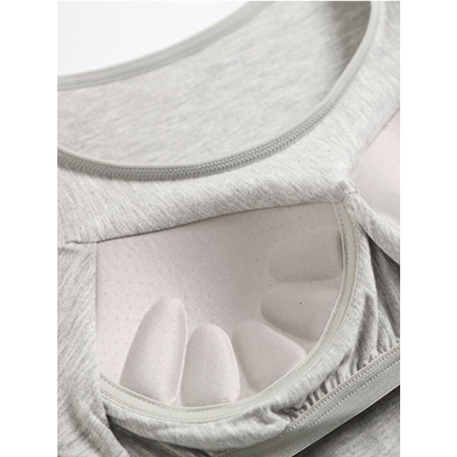 Full Size Adjustable Strap Modal Cami with Bra Apparel and Accessories