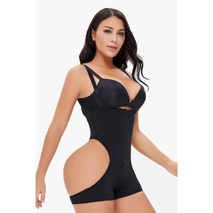 Full Size Cutout Under-Bust Shaping Bodysuit