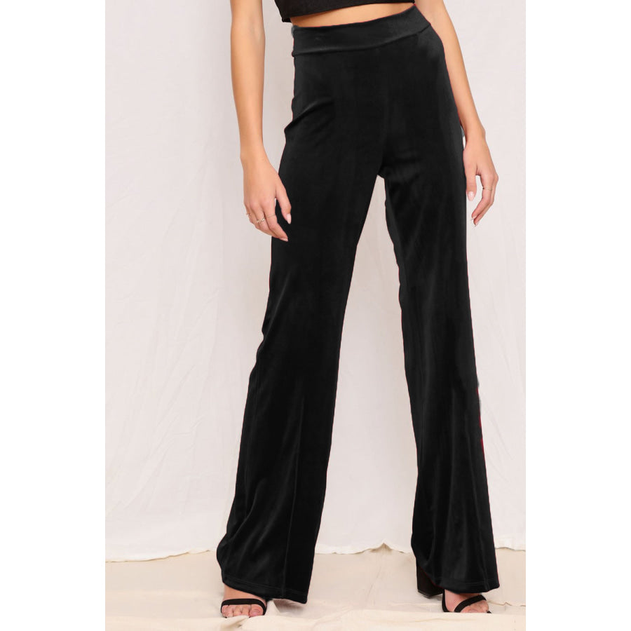 Full Size High Waist Pants Black / S Apparel and Accessories