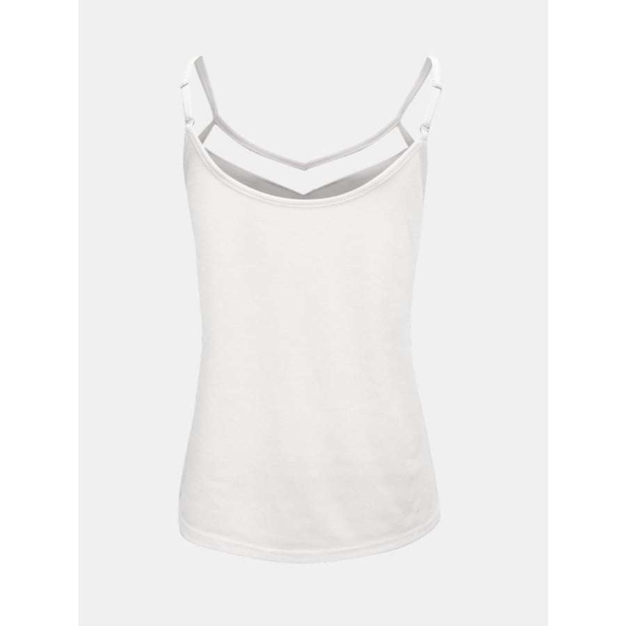 Full Size V - Neck Spaghetti Strap Cami Apparel and Accessories