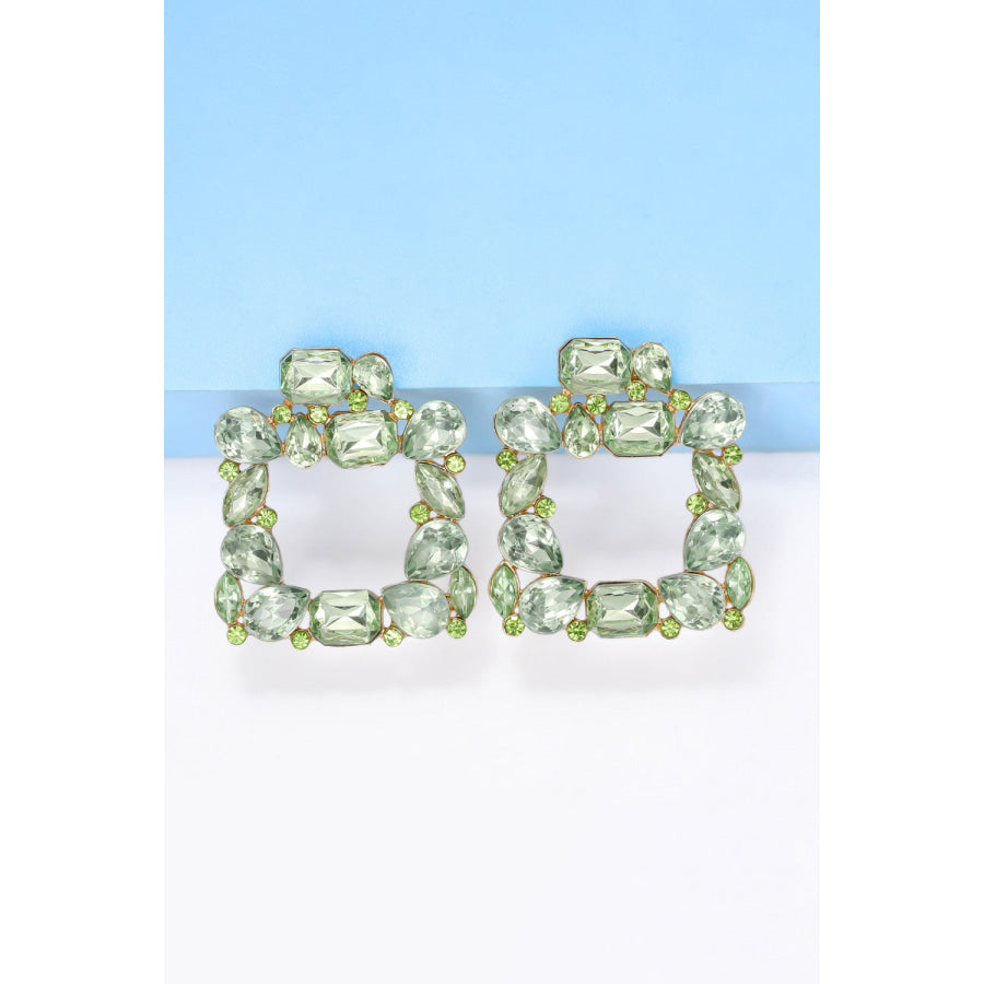 Geometrical Shape Zinc Alloy Dangle Earrings