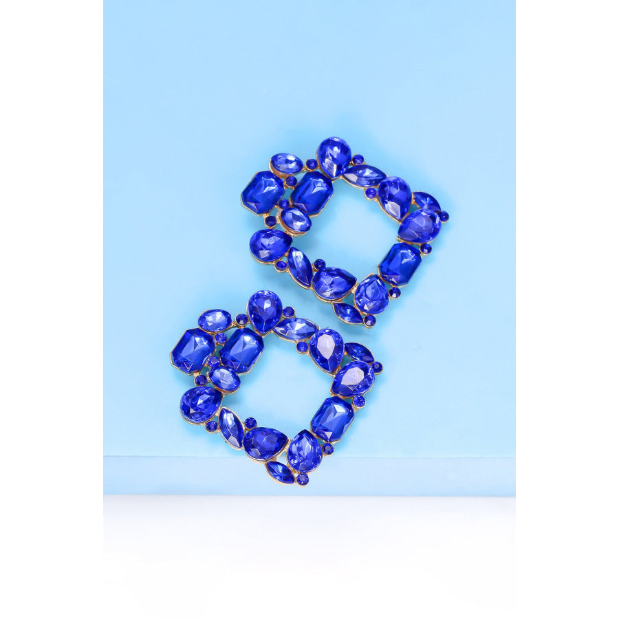 Geometrical Shape Zinc Alloy Dangle Earrings