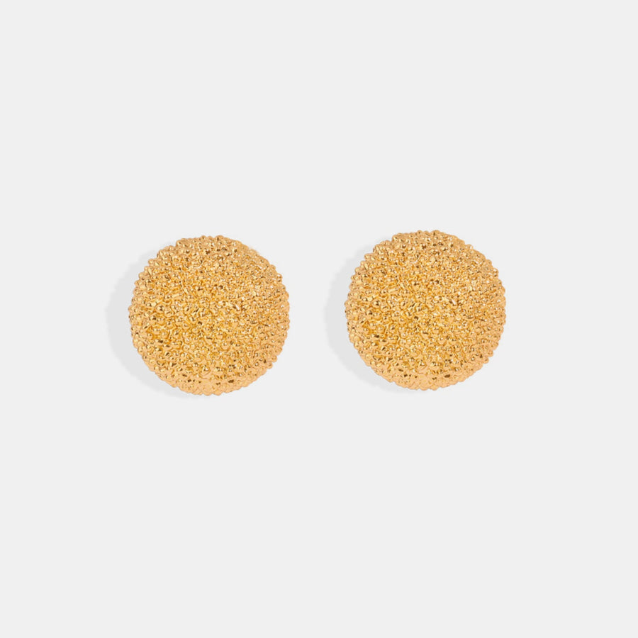 Gold-Plated Geometric Stud Earrings Style E / One Size Apparel and Accessories