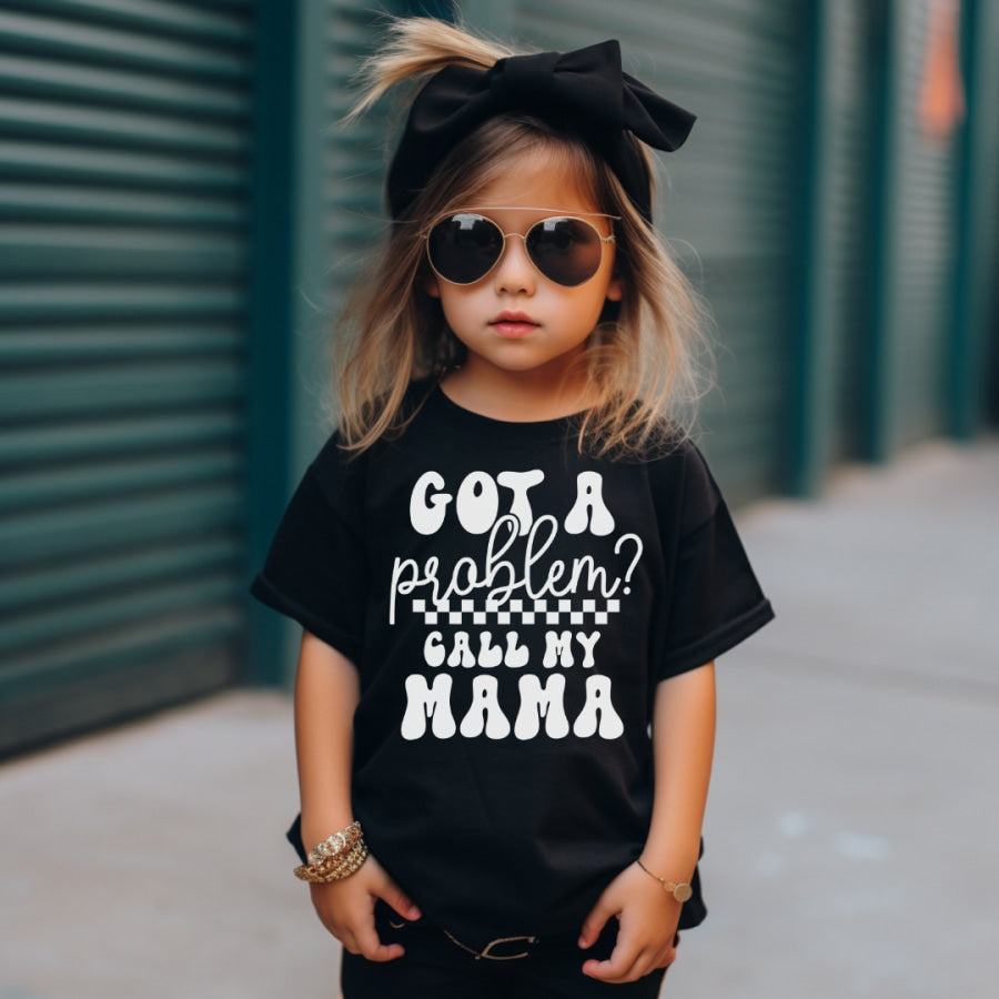 Got A Problem Youth & Toddler Graphic Tee 2T / Black Youth Graphic Tee