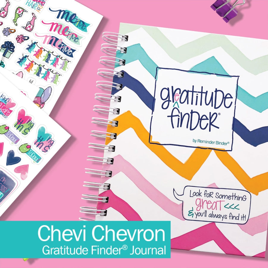 Gratitude Finder® Gift Kit Chevi Chevron Bundle Gratitude