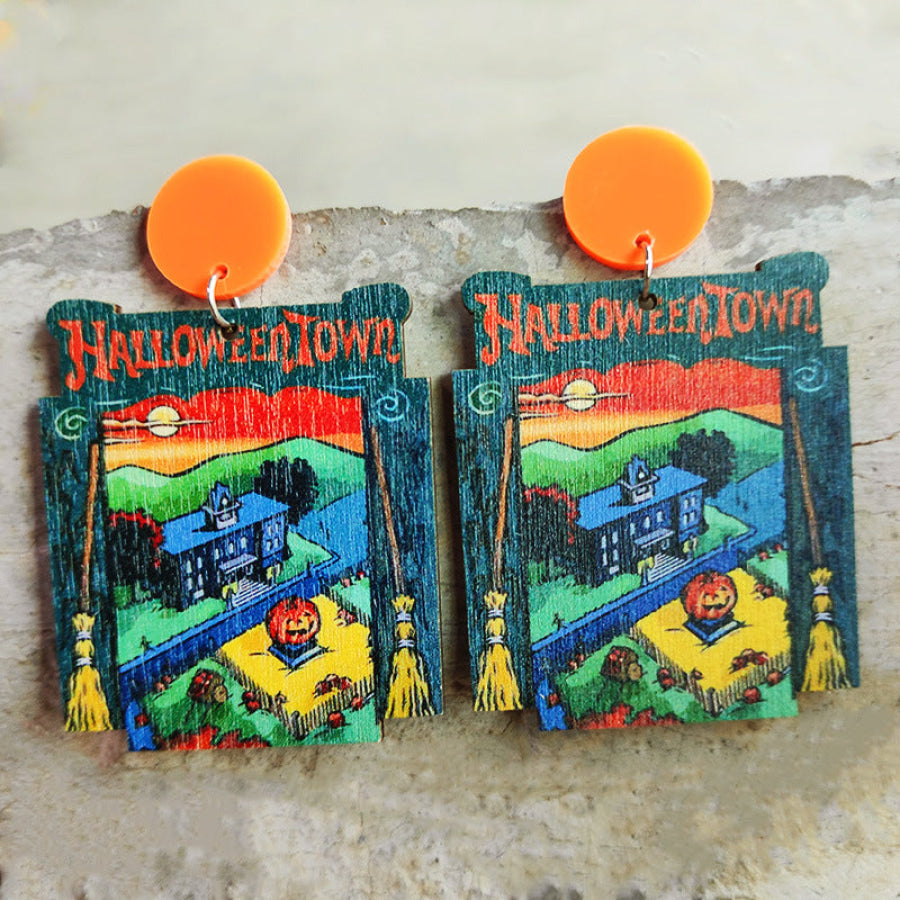 Halloween Drop Earrings Style C / One Size